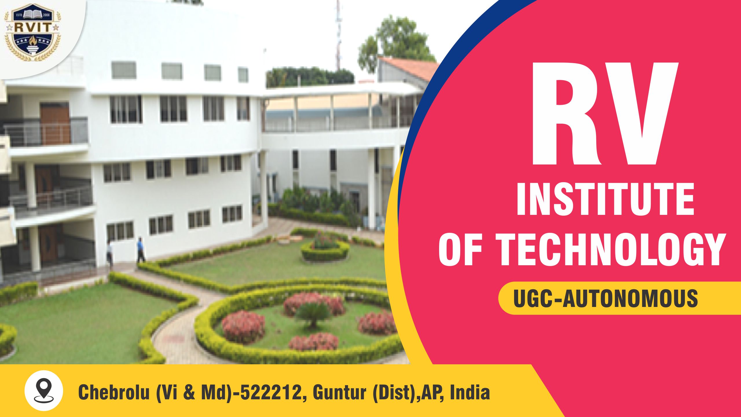 out side view of RV institute of technology - UGC-AUTONOMOUS